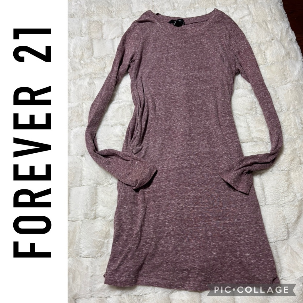 🔥🔥Forever 21 Long Sleeve Mauve Dress